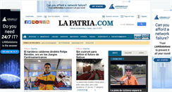 Desktop Screenshot of lapatria.com